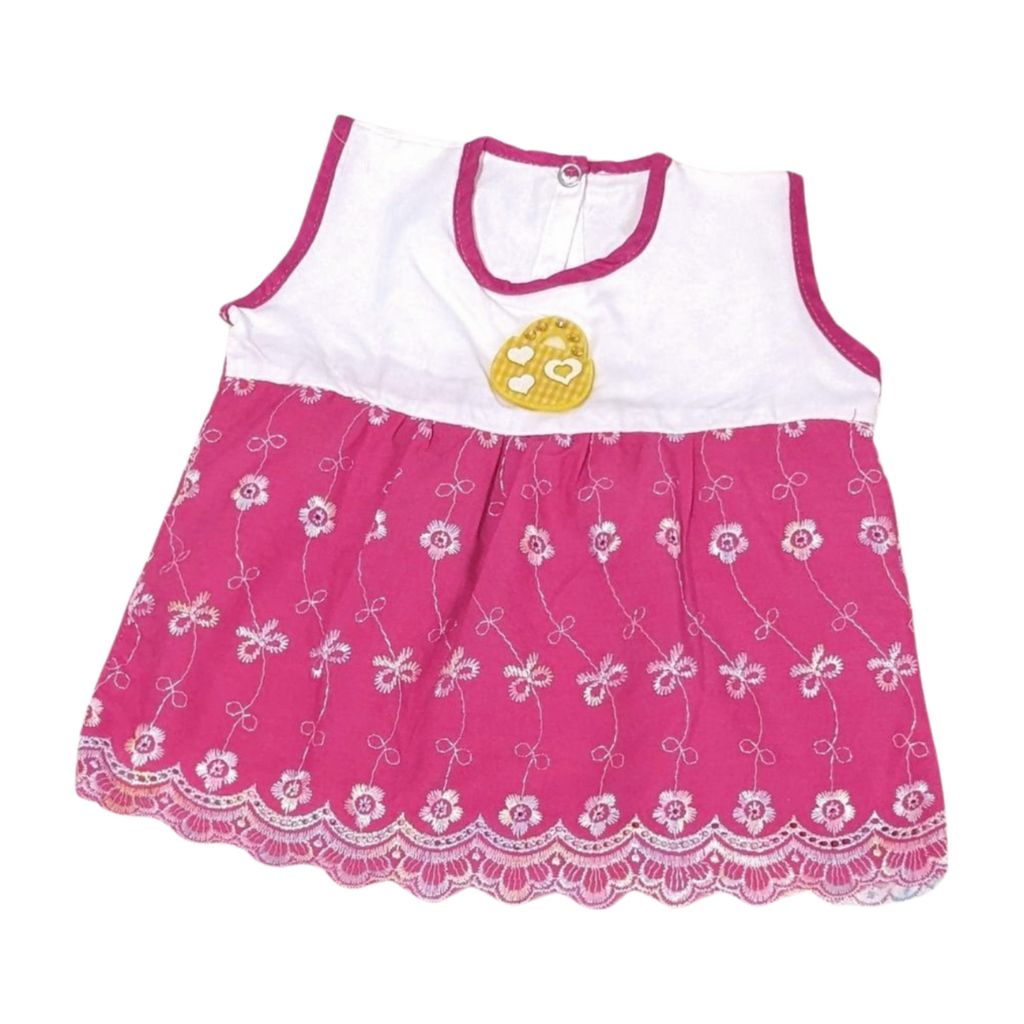 Chicken Kaari Baby Frock