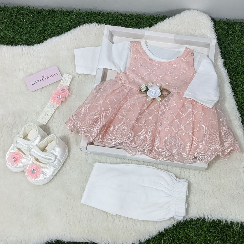 Sweetheart Baby Girl Frock Set