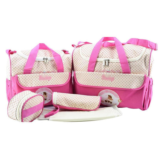 Baby 5-pieces Diaper Bag Set