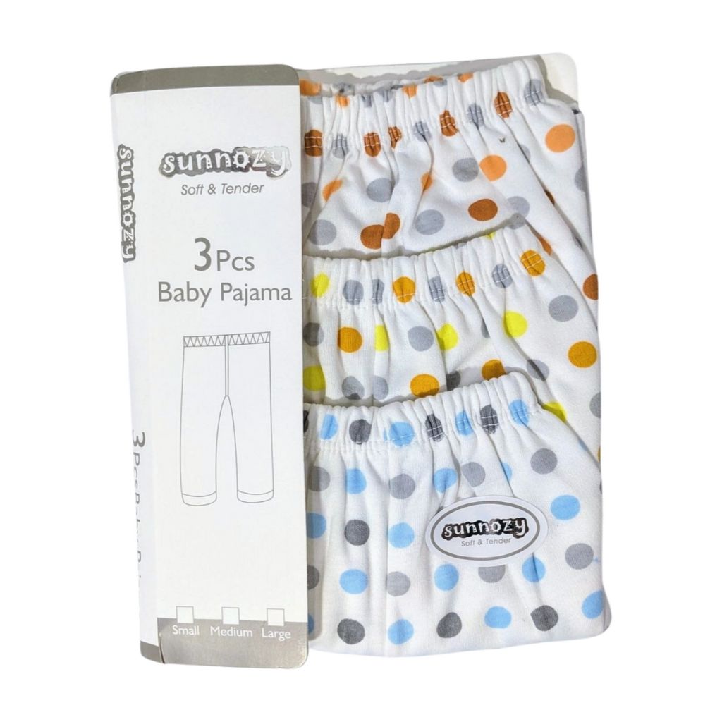 Sunnozy Pack of 3 Pajamas