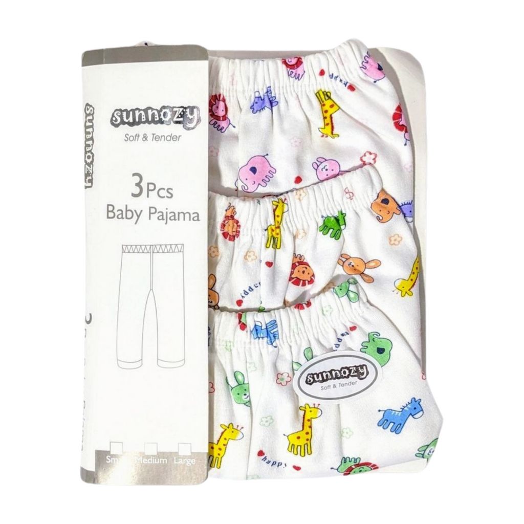 Sunnozy Pack of 3 Pajamas