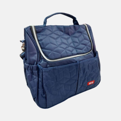 Baby Quilted Diaper Bag with Changing Mat – Stylish & Functional