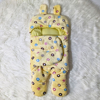 Polar Fleece Winter Swaddle - Cozy Wrap for Newborns