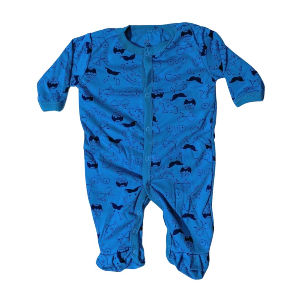 Pack of 3 Baby Winter SleepSuit