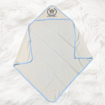 Premium Hooded Wrapping Sheet – "Prince" Embroidery