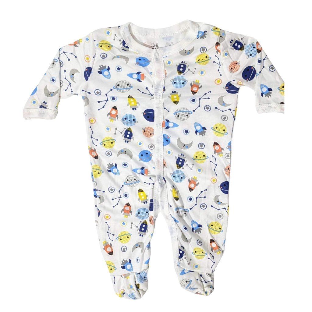 Pack of 3 Winter SleepSuit