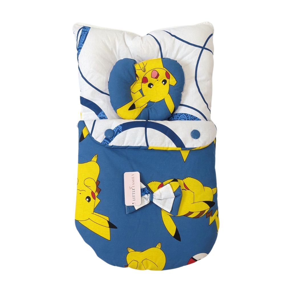 Baby 8-Pieces Bed Set - Pokemon