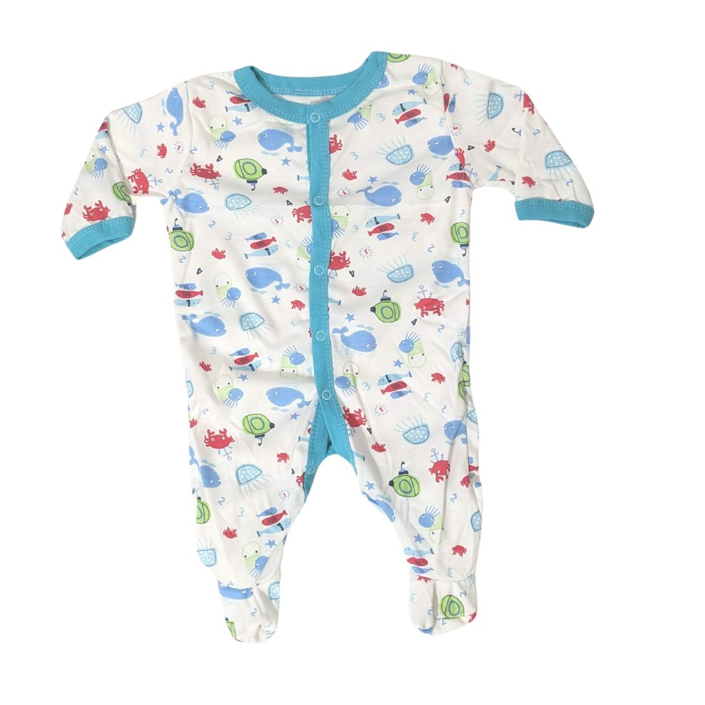 Pack of 3 Baby Winter SleepSuit