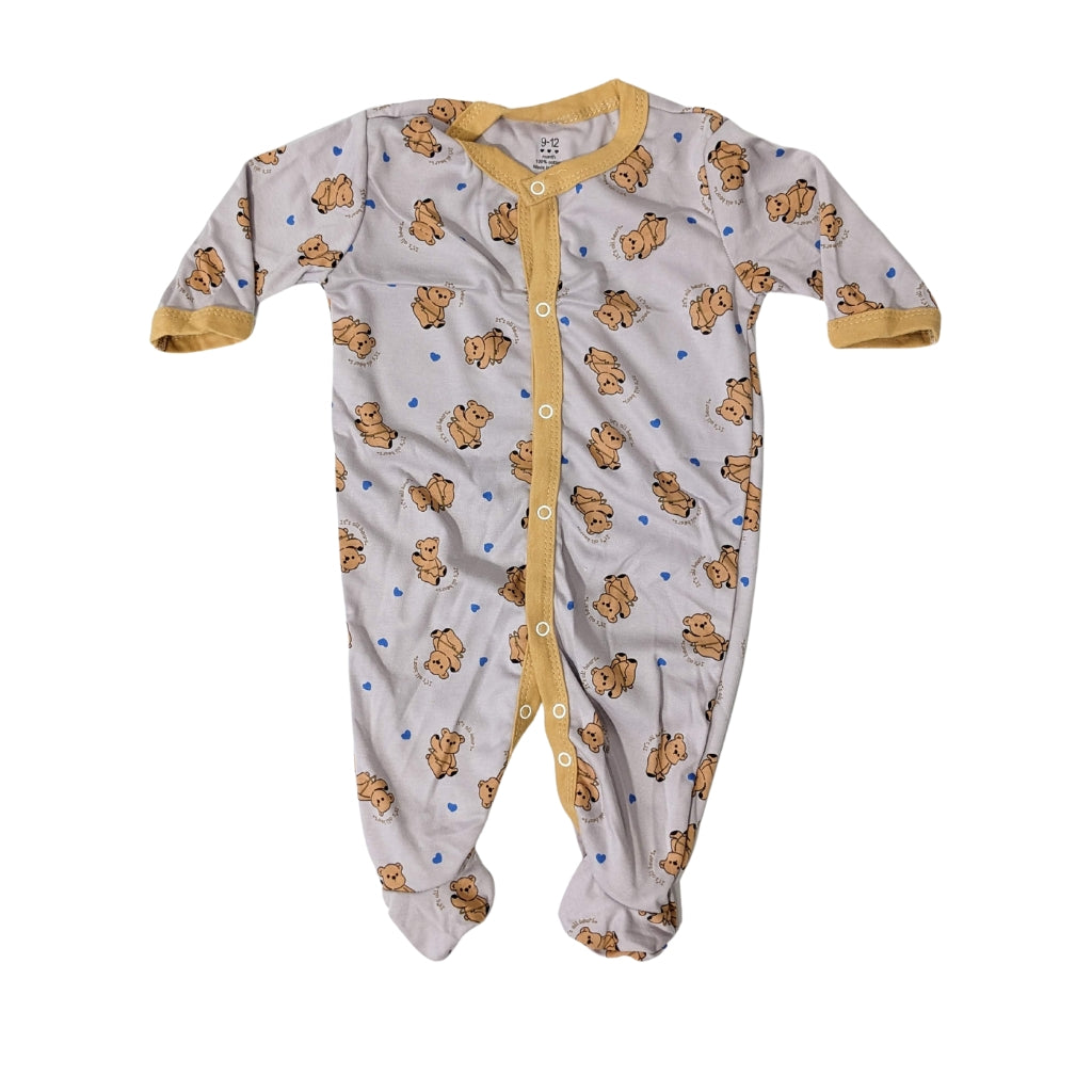 Pack of 3 Winter SleepSuit