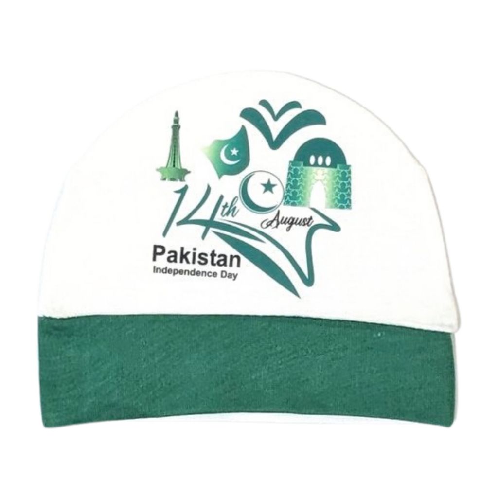 14th August Independence Day Baby Cap