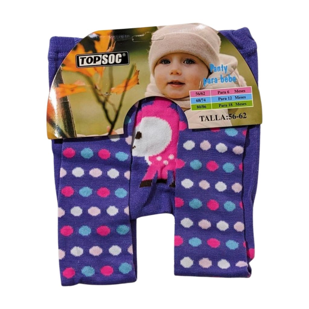 SnuggleDots Baby Tights