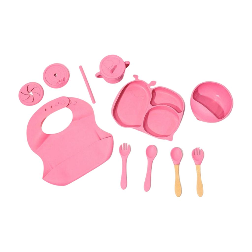 Silicone Baby Feeding Set - 10 Piece Kit