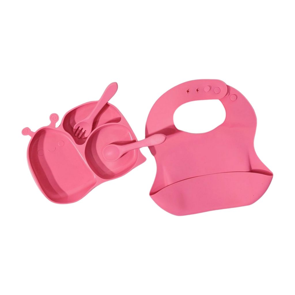 Silicone Baby Feeding Set - 10 Piece Kit