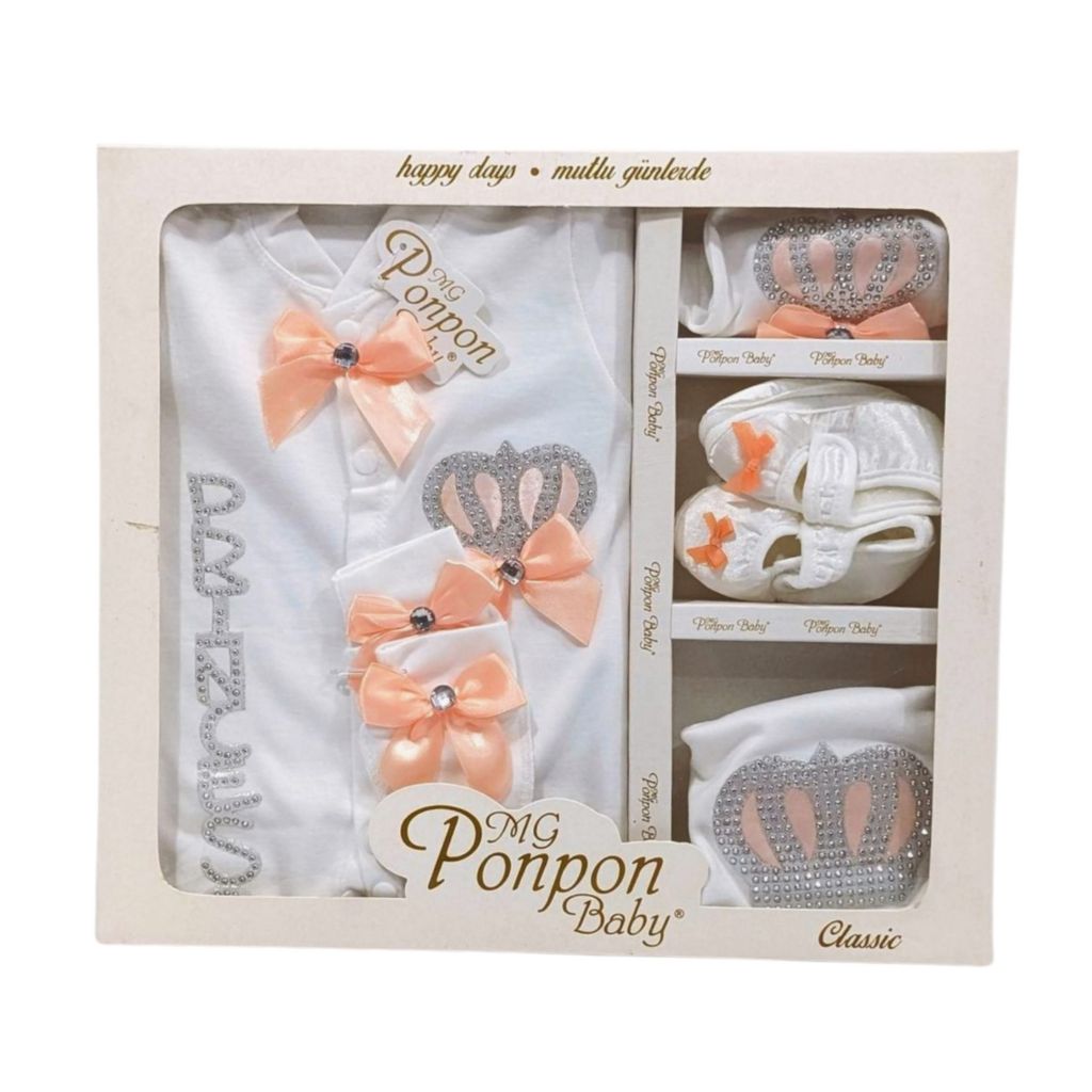 G-1425 Premium Turkish style Gift Set - Peach