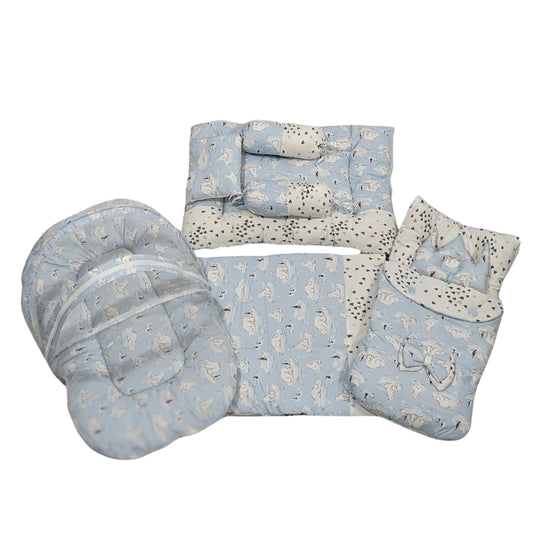 Snow Bear 8 Pc's Bedding Set - Large