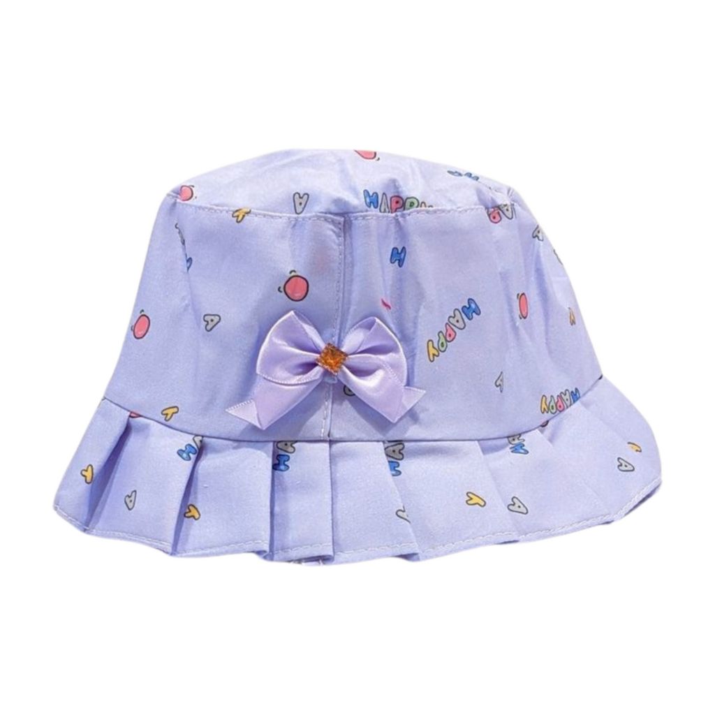 Cute Baby Bucket Hat with Bow