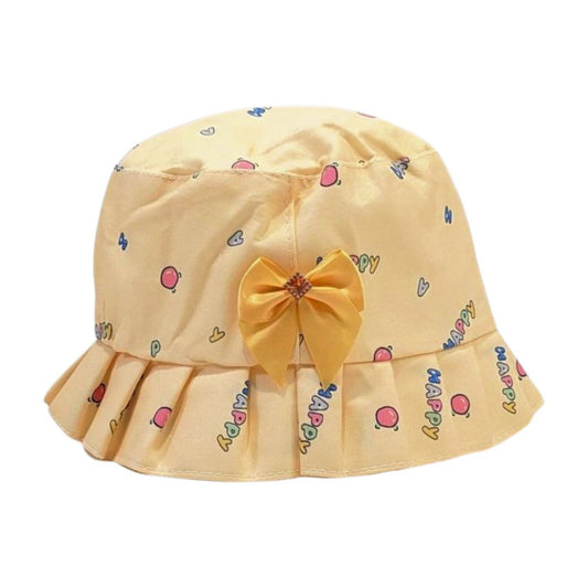 Cute Baby Bucket Hat with Bow