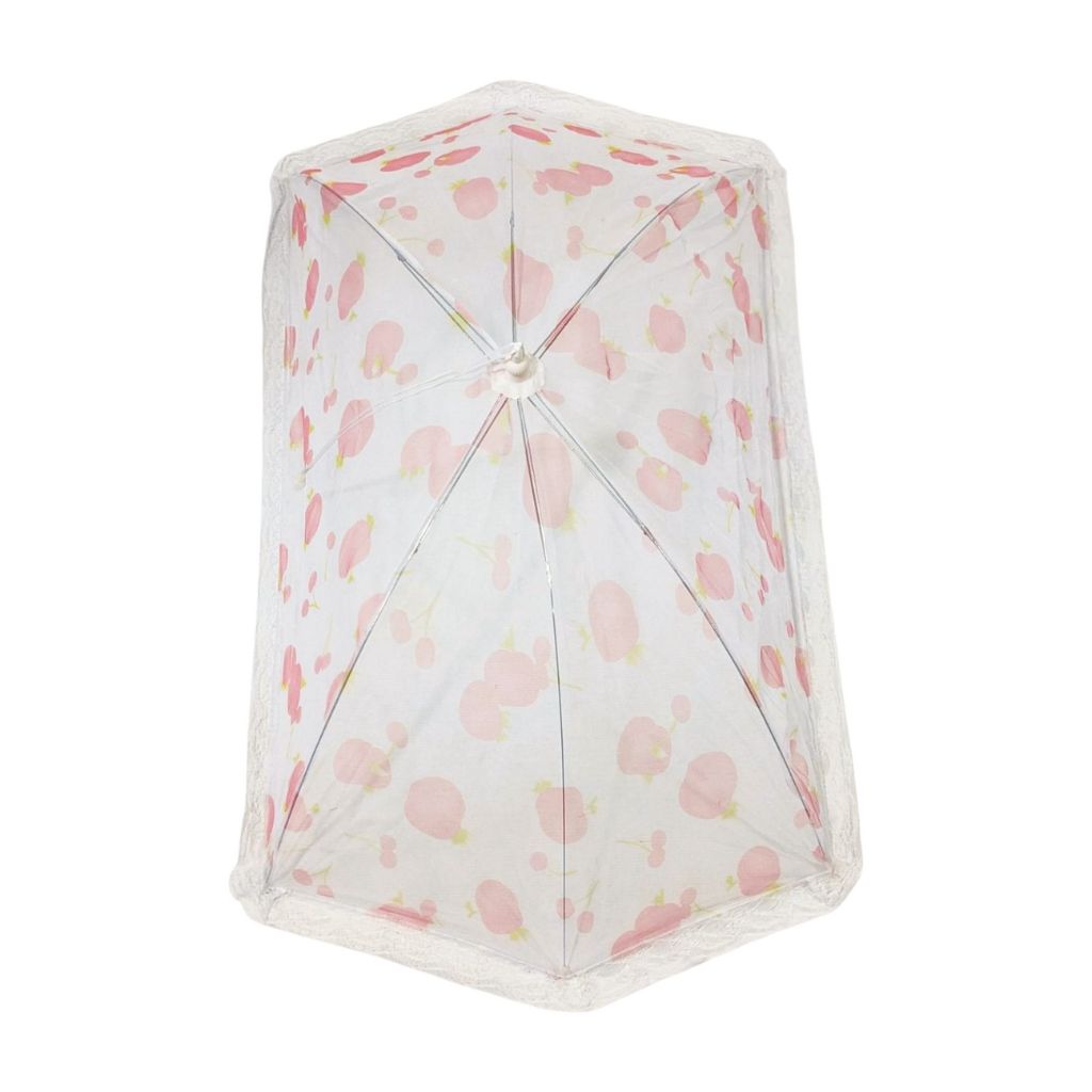 Printed Baby Mosquito Net - Pink