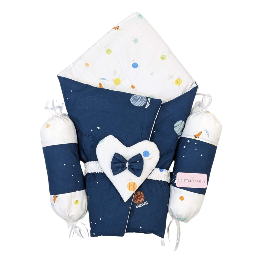 Galaxy Theme Baby 9-PC's Bedding Set