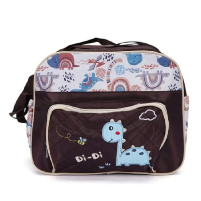 4-Piece Dino Diaper Bag Set – Functional for Moms on the Go