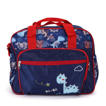 4-Piece Dino Diaper Bag Set – Functional for Moms on the Go