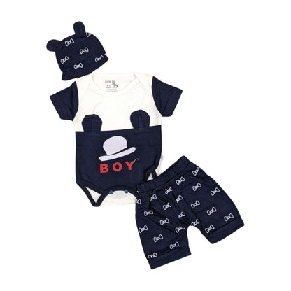 3-Piece Baby Boy Outfit – “Little Gentleman”