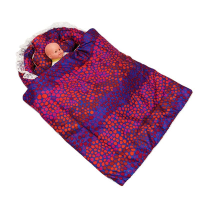 Premium Silk Spider Print Baby Bedding Set - 9 Pieces