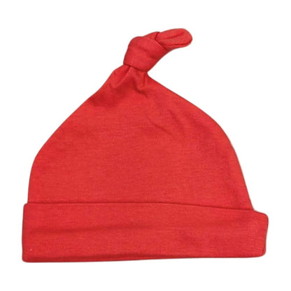 Hudson Baby 3-Pack Knot Top Hats – Soft Cotton for Newborns