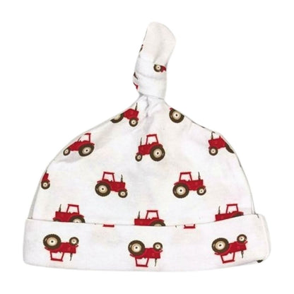 Hudson Baby 3-Pack Knot Top Hats – Soft Cotton for Newborns