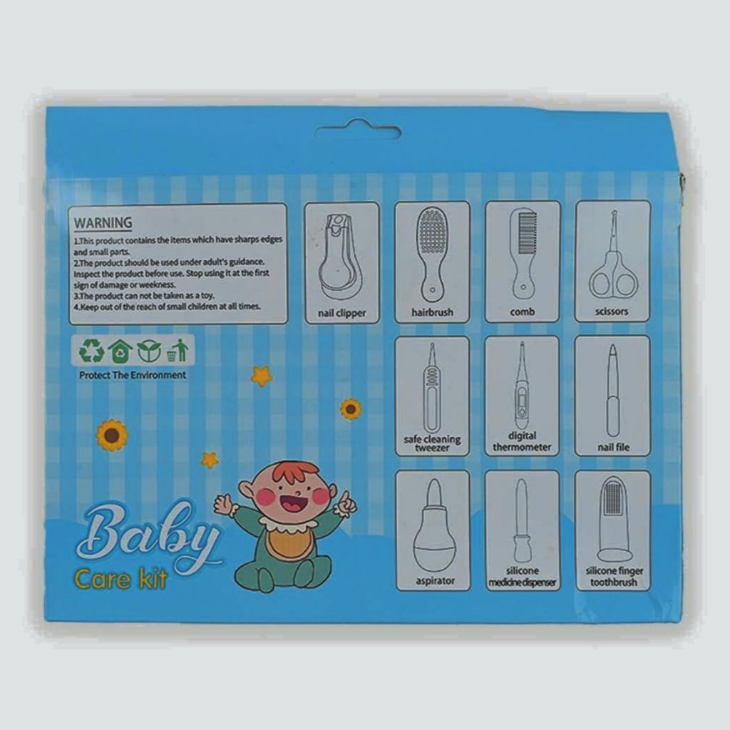 10-Piece Baby Grooming & Healthcare Kit – Safe & Portable