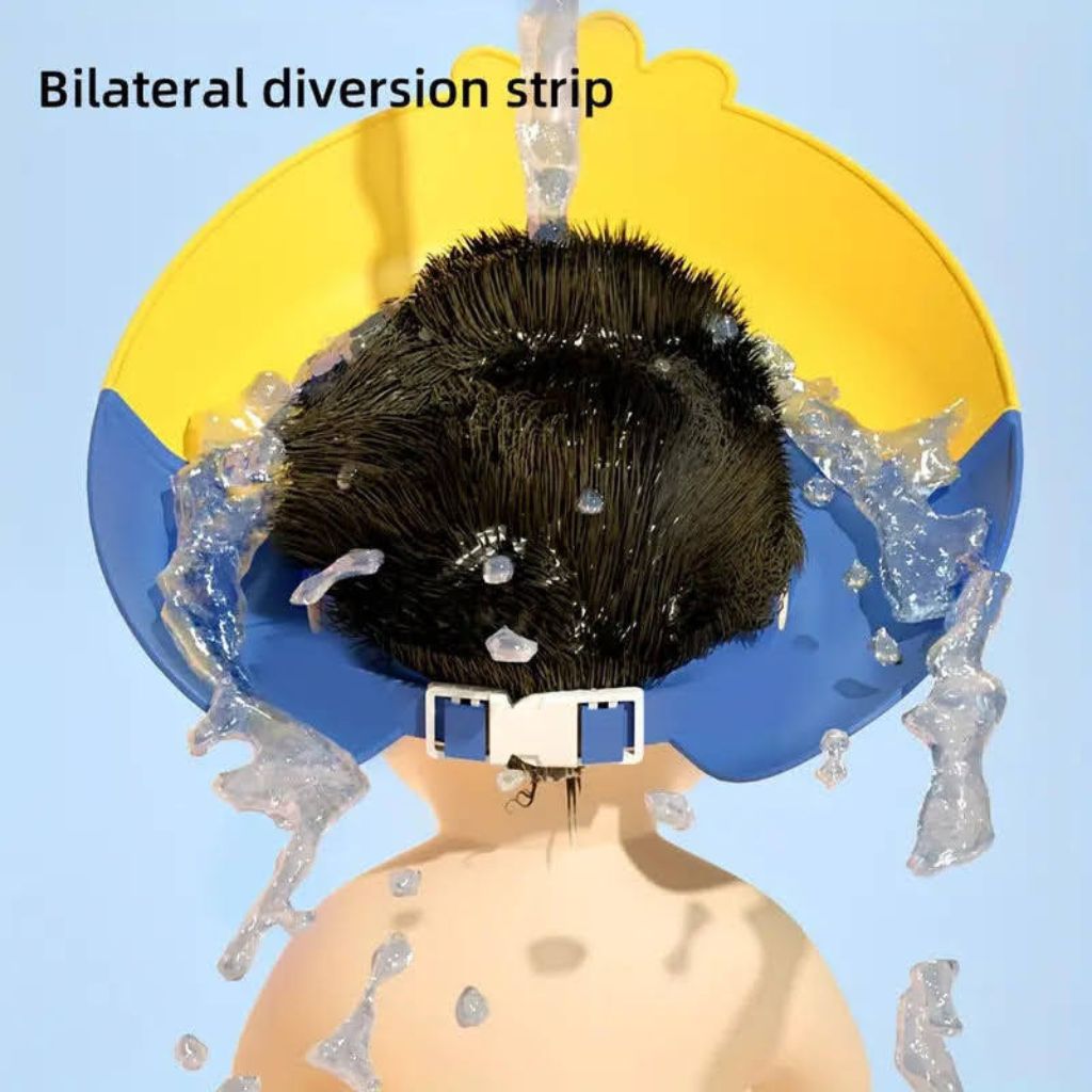 Adjustable Baby Shower Cap – Tear-Free Bath Shield
