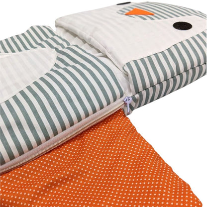 Penguine Sleeping Carry Nest - Grey