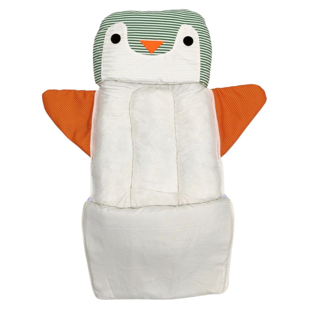 Penguine Sleeping Carry Nest - Greenish Grey