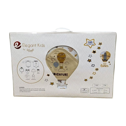 Elegant Kids – 10-Piece Newborn Gift Set “Love Is in the Air” Edition