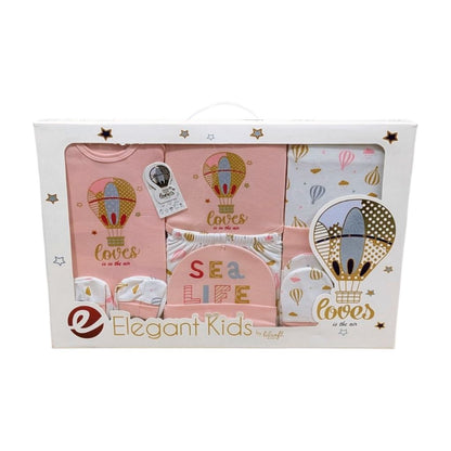 Elegant Kids – 10-Piece Newborn Gift Set “Love Is in the Air” Edition