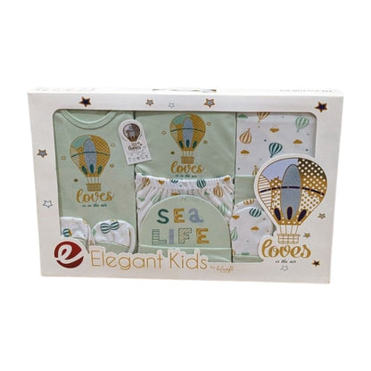 Elegant Kids – 10-Piece Newborn Gift Set “Love Is in the Air” Edition