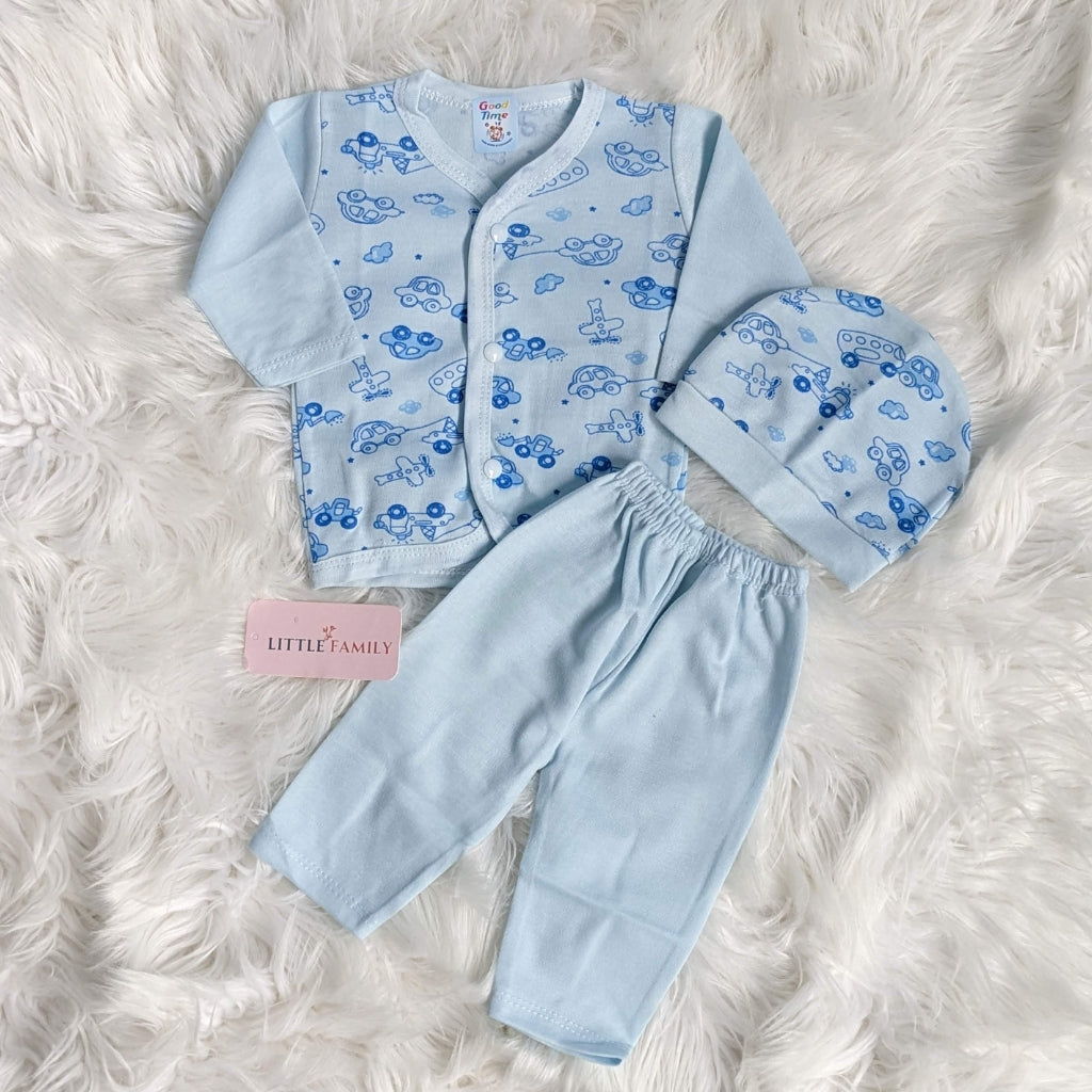 Little Sky Dreamers – 3-Piece Newborn Outfit Set