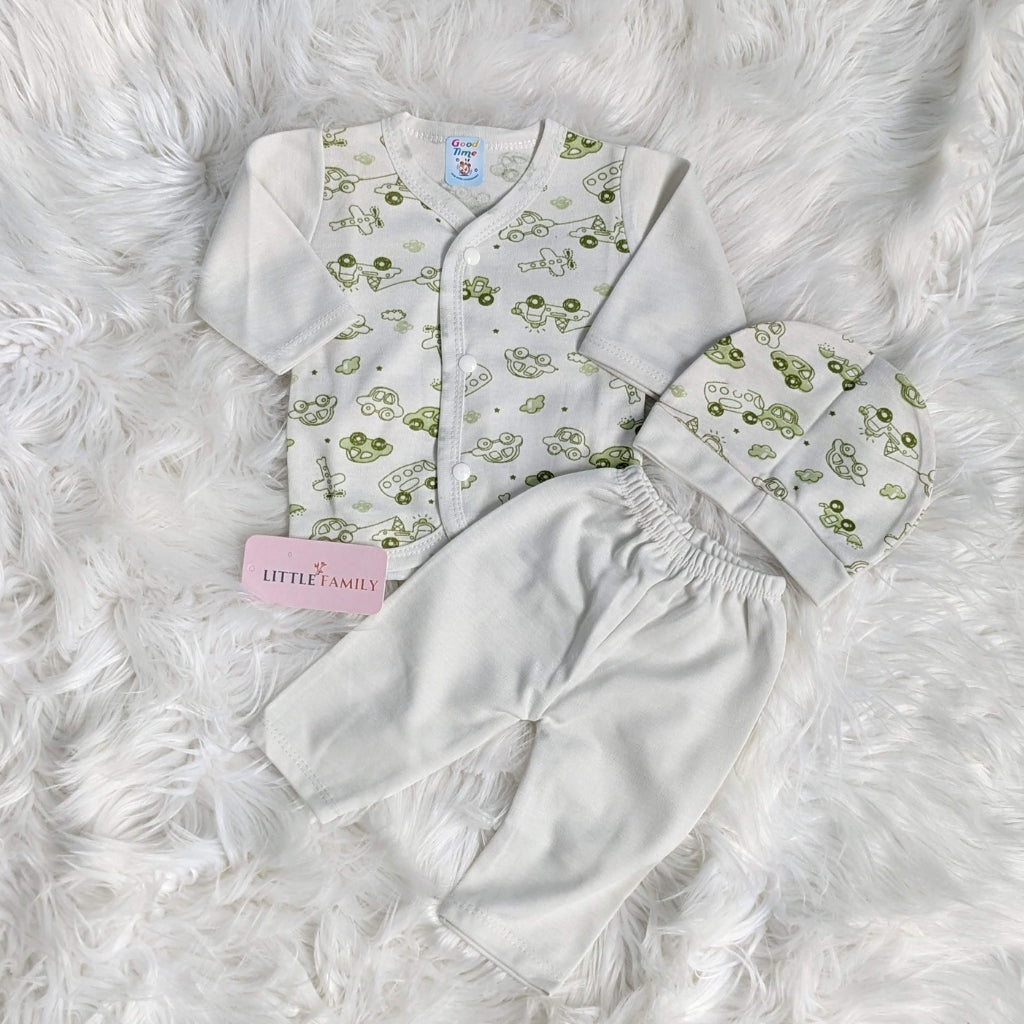 Little Sky Dreamers – 3-Piece Newborn Outfit Set