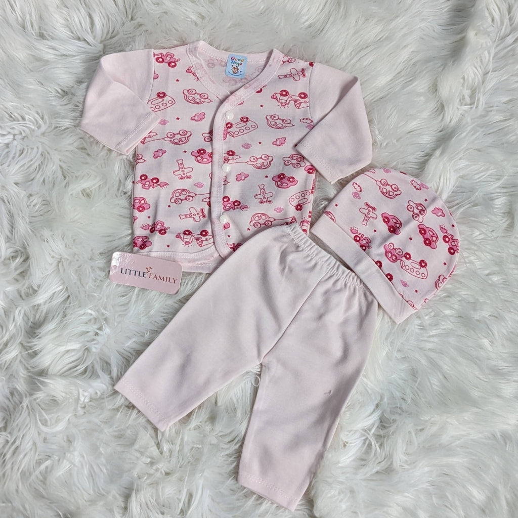 Little Sky Dreamers – 3-Piece Newborn Outfit Set