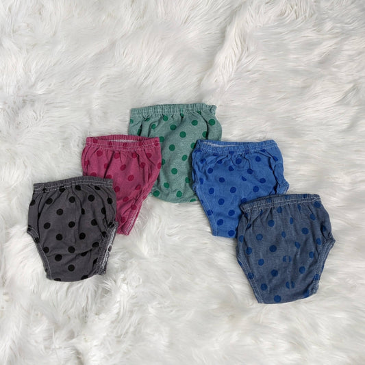 5-Pack Soft Cotton Baby Nappies – Breathable & Reusable