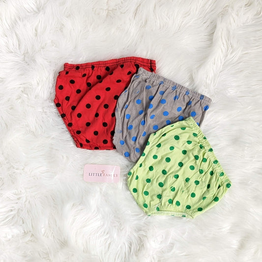 3-Pack Soft Cotton Baby Nappies – Breathable & Reusable