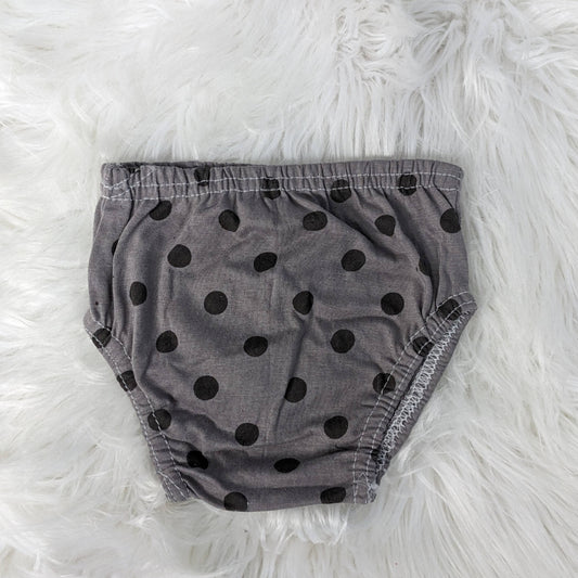 Reusable Cotton Baby Nappie – Grey