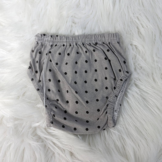 Reusable Cotton Baby Nappie – Lite Grey