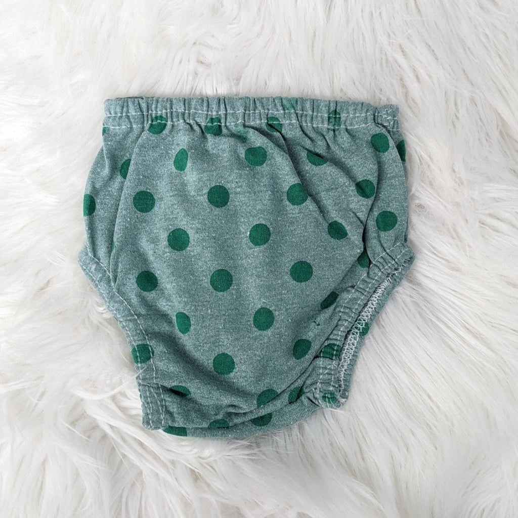 Reusable Cotton Baby Nappie – Green