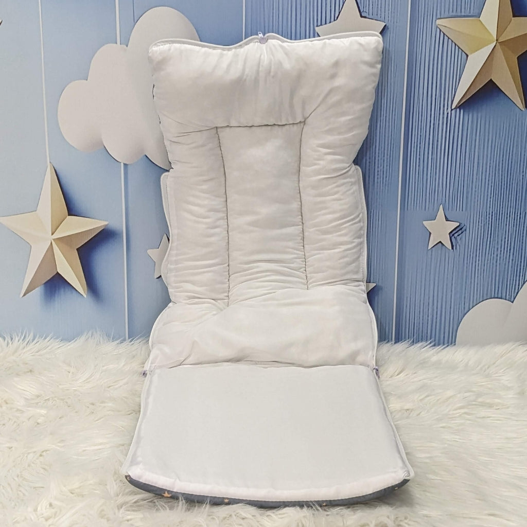 Velvet Baby Carry Nest - Purple | "It's a Girl" Edition