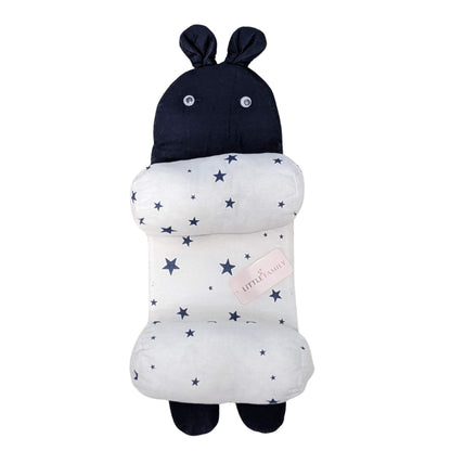Starry Navy Blue Baby Head Shaping Pillow – Ergonomic Support
