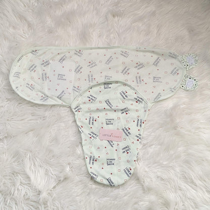 "I Love My Parents" Baby Swaddle