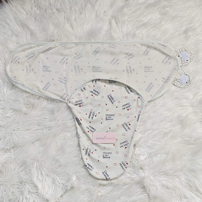 "I Love My Parents" Baby Swaddle