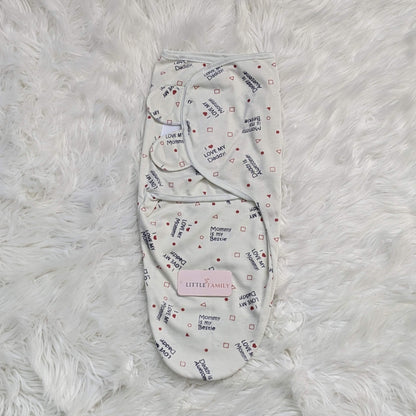 "I Love My Parents" Baby Swaddle