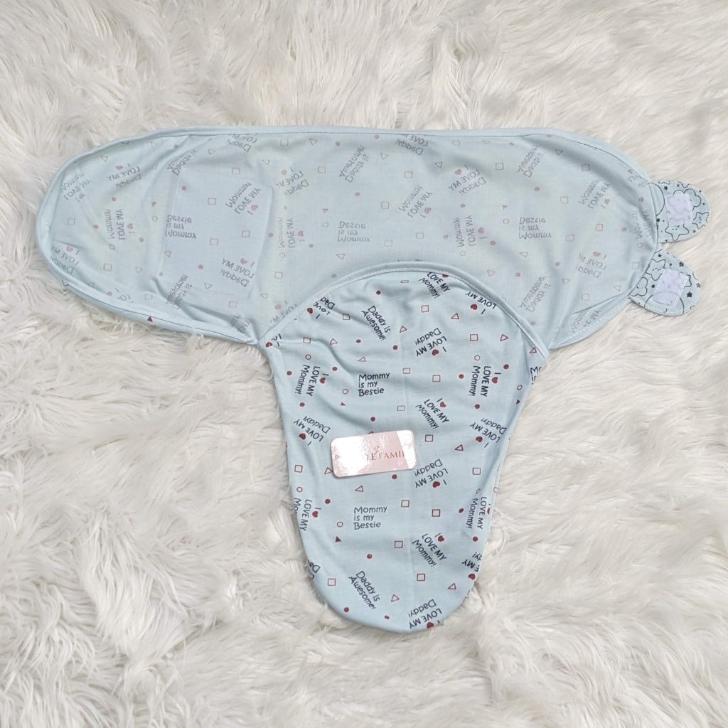 "I Love My Parents" Baby Swaddle